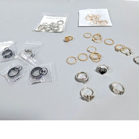 Jewelry Lot Waist Chain Bracelet Necklace Rings Brooch Jewel Chain Making Craft - Picture 8 of 12